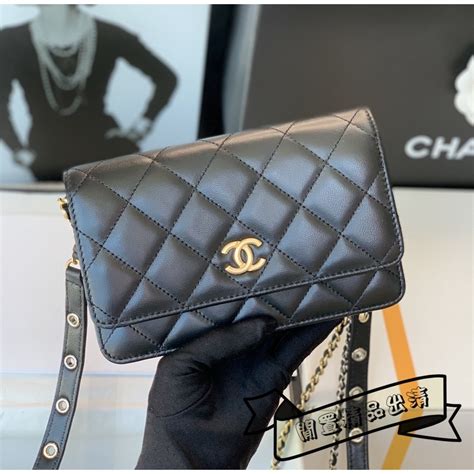 chanel woc 穿搭|woc 錢包.